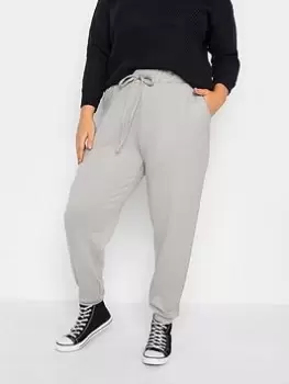 Image of Yours Elasticated Cuff Side Pocket Trouser, Grey, Size 16, Women