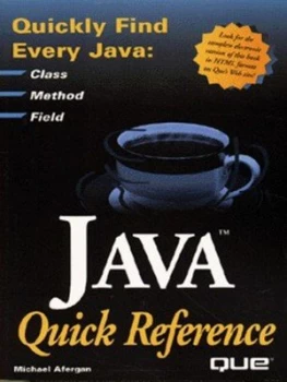 Image of Java by Michael M Afergan Paperback