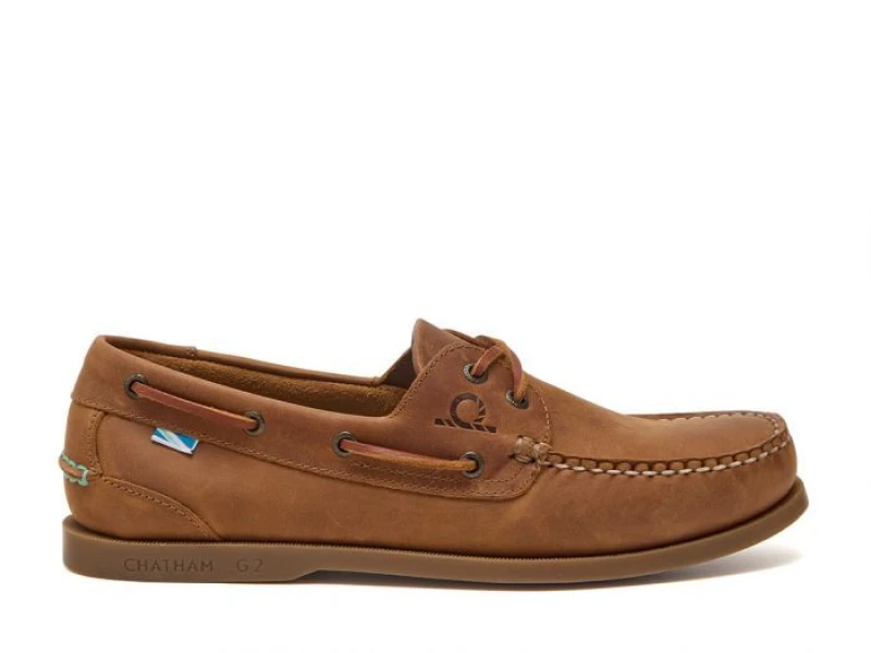 Image of CHATHAM MARINE CHATHAM MARINE Men The Deck Ii G2 Shoes in Brown Size: 8 Brown 8 Male 5038777132643