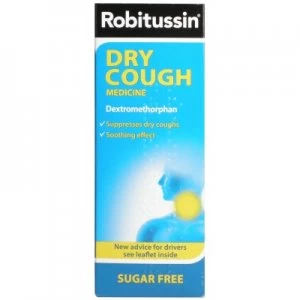Image of Robitussin Dry Cough Medicine Sugar Free Non-Drowsy 250ml