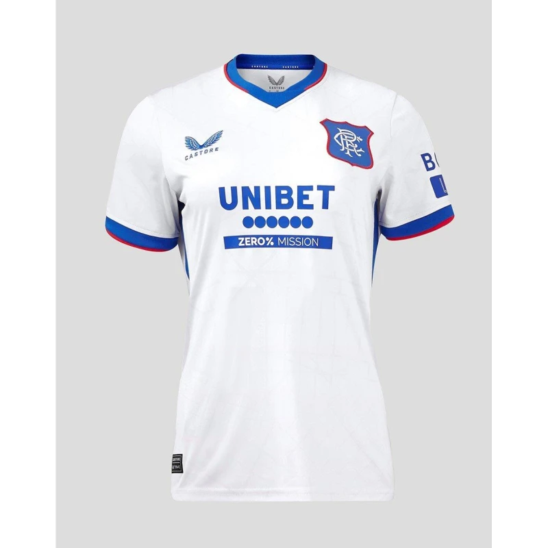 Image of Castore Rangers Away Shirt 2024 2025 Womens - Grey Grey 6