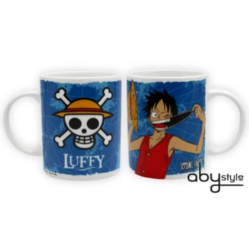 Image of One Piece - Luffy & Emblem Mug