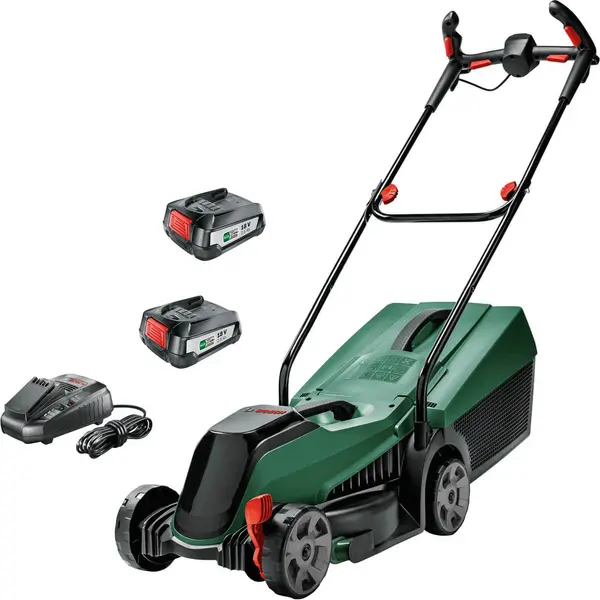 image of Bosch CityMower 18-32 18V 2 x 2.5Ah Li-ion Cordless Rotary Lawnmower