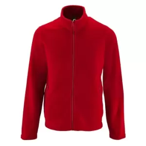 Image of SOLS Mens Norman Fleece Jacket (L) (Red)