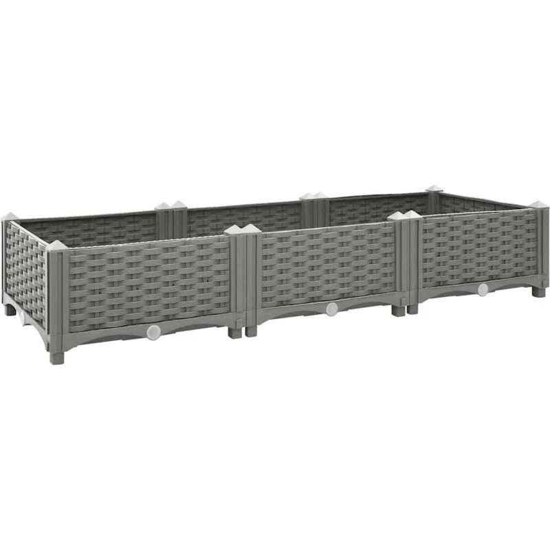 Image of VIDAXL Raised Bed 120x40x23cm Polypropylene vidaXL 8720845671839