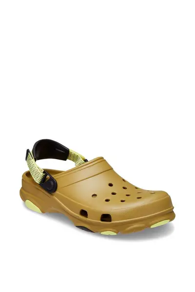 image of Crocs 'Classic All-Terrain' Slip-on Shoes Mustard