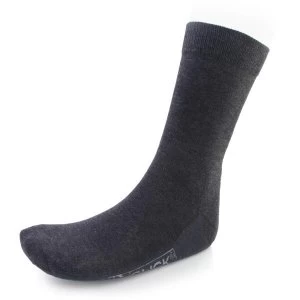 image of Click Workwear Work Sock Grey CottonPolyamideElastane 36 Ref CSK01S 10