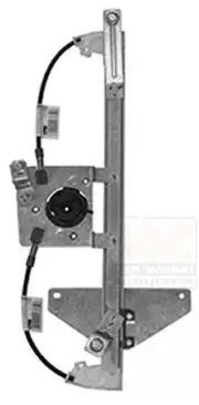 Image of VAN WEZEL 0928264 Window regulator Right Rear, Operating Mode: Electric, without electric motor Window Winder (1561)