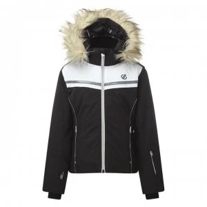 Image of Dare2B Estimate Waterproof Ski Jacket - Black/White