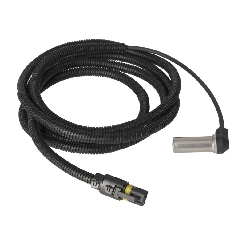 Image of FEBI BILSTEIN 186425 ABS Sensor Front Axle Right, with grease Sensor,wheel speed (412)