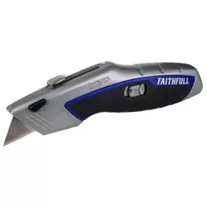 image of Faithfull FAITKRPROAUT Professional Auto-Load Utility Knife