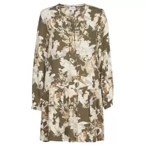Image of Vero Moda VMSAGA womens Dress in Kaki - Sizes S,M,L,XS