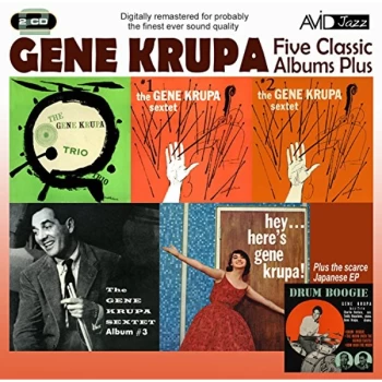 image of Gene Krupa - Five Classic Albums Plus CD