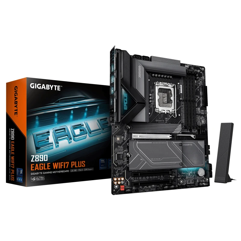 Image of Gigabyte Z890 EAGLE WIFI7 PLUS Motherboard - Supports Intel Core Ultra