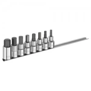 Image of Expert by Facom 8 Piece 1/2" Drive Hex Socket Bit Set Metric 1/2"