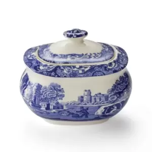 image of Spode Blue Italian Sugar Bowl