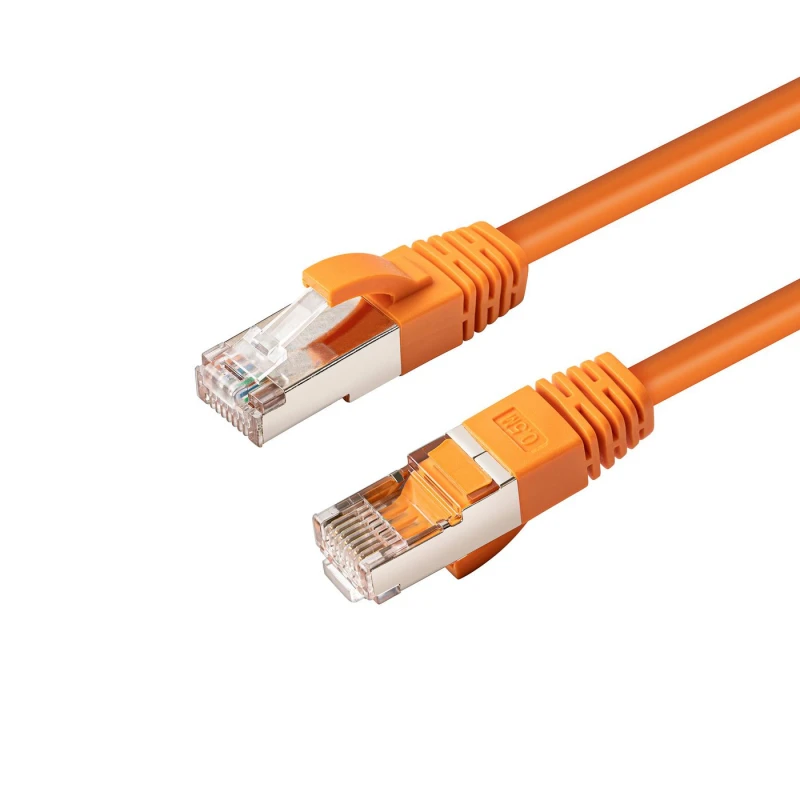 Image of Microconnect MC-SFTP6A0025O networking cable Orange 0.25 m Cat6a S/FTP