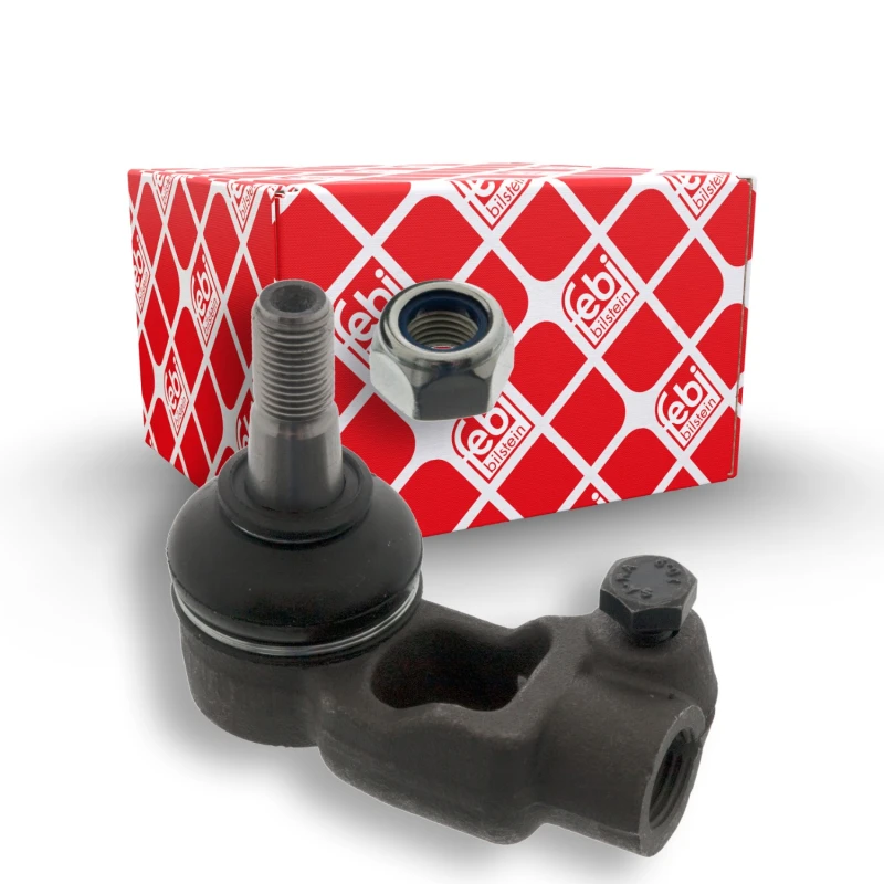 Image of FEBI BILSTEIN 02635 Track rod end OE Turbo NEW, Front Axle Left, with lock nut, with screw Tie Rod End (914)