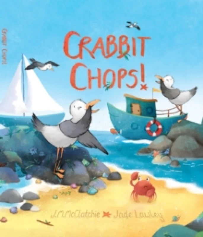 Image of J.M McClatchie Crabbit Chops! Book Multi unisex