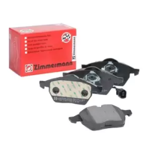 Image of ZIMMERMANN Brake pad set 23392.200.1 Brake pads,Brake pad set, disc brake VW,AUDI,SKODA,Golf IV Schragheck (1J1),POLO (9N_),Golf IV Variant (1J5)