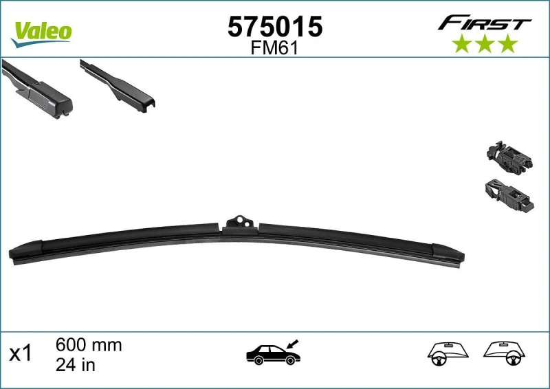 Image of Wiper blade VALEO 575015
