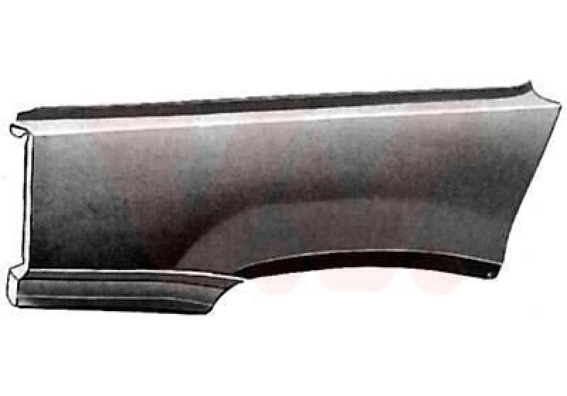 Image of VAN WEZEL Wing fender VAN WEZEL 1708657