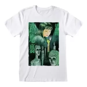 image of Junji Ito T-Shirt Green Cover Size L