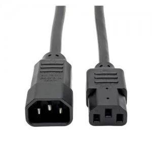 Image of Tripp Lite Pdu Power Cord C13 To C14 10a 250v 18 Awg 3ft Black