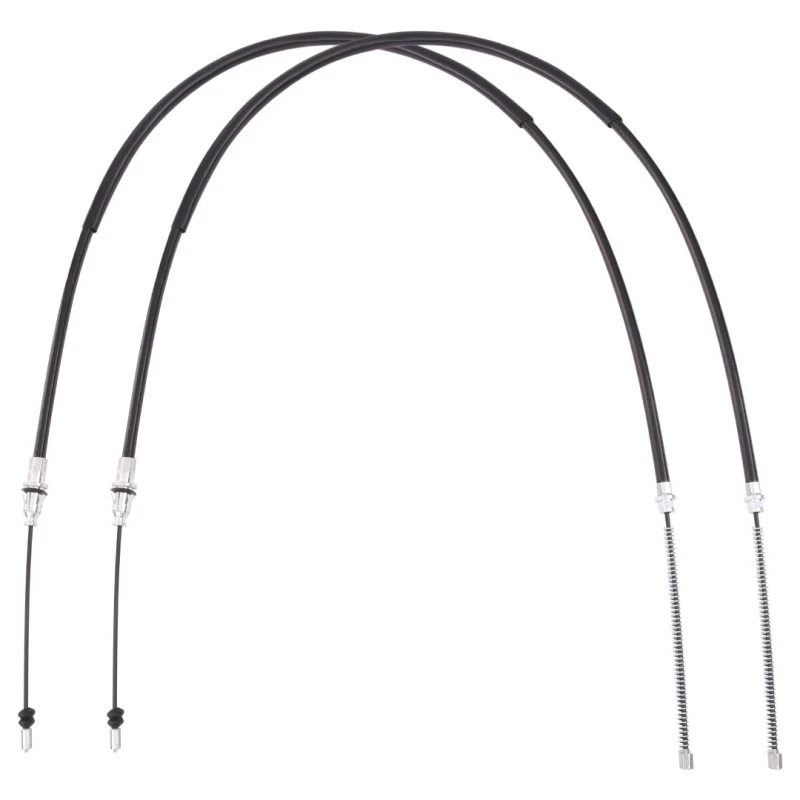 Image of RIDEX 124C1128 Brake Cable Right Rear, 1420/1048mm Cable,parking brake (124)