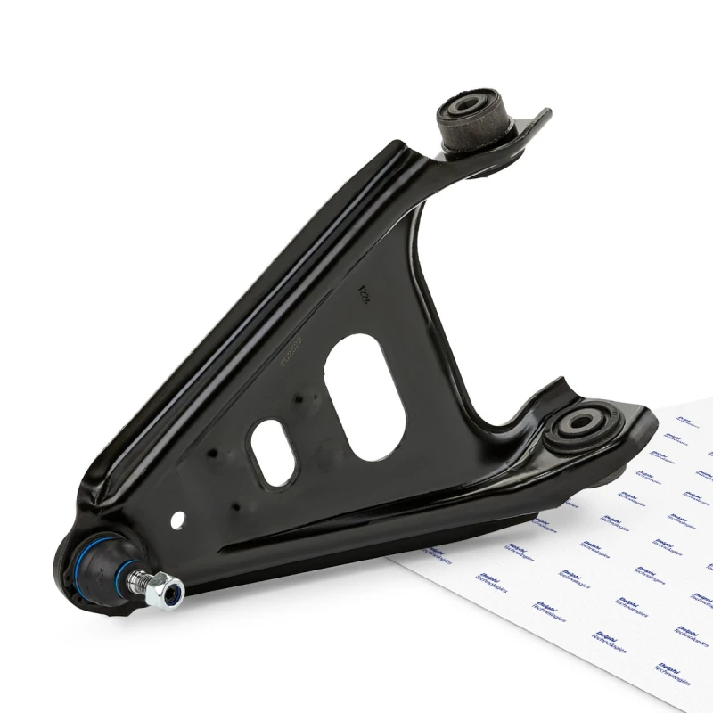 Image of DELPHI TC2522 Suspension arm Control Arm, Sheet Steel, inner, with ball joint Sheet Steel Track Control Arm (273)