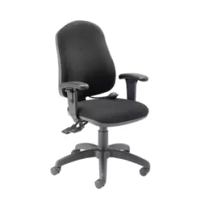 image of Cappela Intro Posture Chair 640x640x990-1160mm Charcoal KF74826