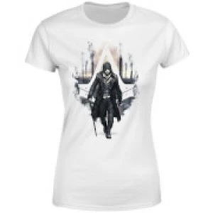 Image of Assassins Creed Syndicate London Skyline Womens T-Shirt - White