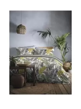 image of Fusion Fusion Tropical Duvet Set Ochre - Db