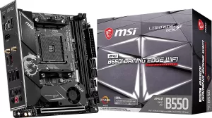 image of MSI MPG B550 Gaming Edge WiFi AMD Socket AM4 Motherboard