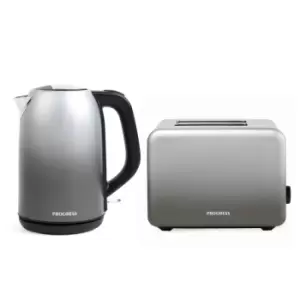 image of Progress Ombre Mist 2 Slice Toaster & 1.7L Jug Kettle Twin Pack COMBO-7312