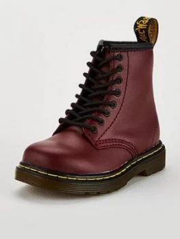 Image of Dr Martens 8 Lace Up Boot, Cherry Red, Size 6 Younger