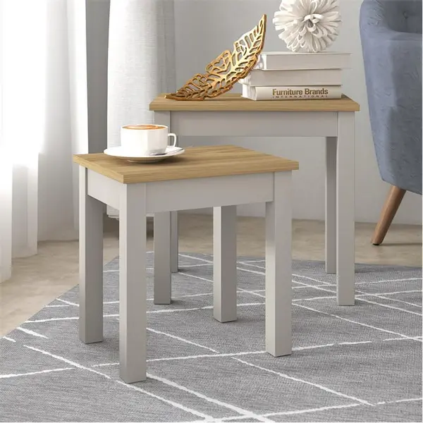 Image of GFW GFW Molton Nesting Tables - Grey One Size