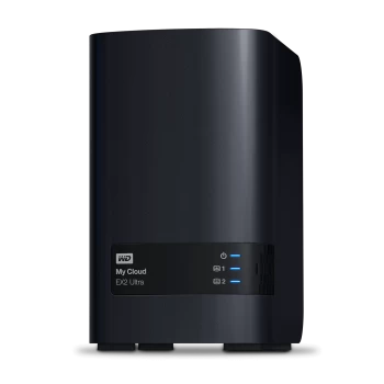 Image of Western Digital 24TB WD My Cloud EX2 Ultra NAS Disk Drive WDBVBZ0240JCH-EESN