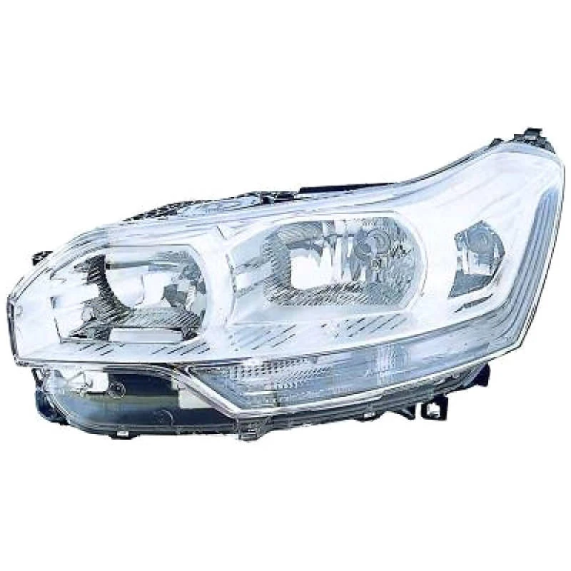 Image of DIEDERICHS 4062981 Headlights H7/H7/H1, Left, with motor for headlamp levelling Headlight (259)