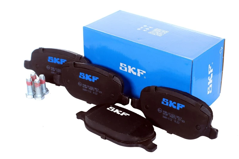 Image of SKF VKBP 90972 Brake pad set not prepared for wear warning indicator Brake Pad Set,disc brake (402)