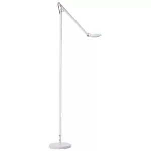 Image of LED floor lamp Fusion white 1 bulb 156cm
