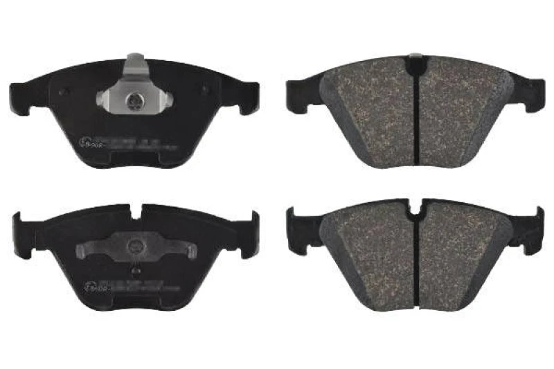 Image of Blue PRINT ADB114207 Brake pad set Front Axle, prepared for wear warning indicator, with piston clip Brake Pad Set,disc brake (402)