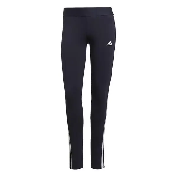 image of adidas Essentials 3 Stripe Leggings Womens - Blue 2XS