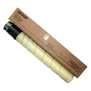 Image of Konica Minolta TN221Y/A8K3250 Yellow Laser Toner Ink Cartridge