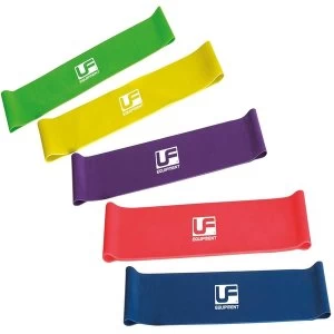 image of UFE Resistance Band Loop (Set of 5) 10"