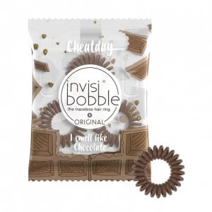 image of Invisibobble Cheat Day Original Scented Hair Ring Chocolate