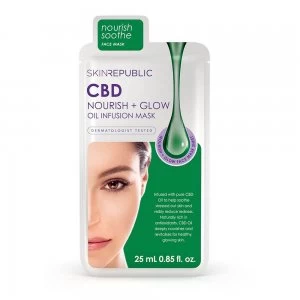 Image of Skin Republic CBD Oil Face Sheet Mask 25ML