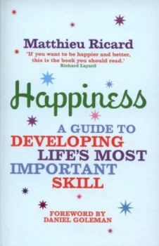 Image of Happiness by Matthieu Ricard Paperback