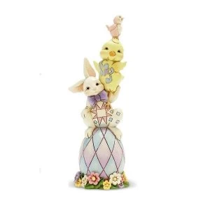 Image of Egg stra Dose of Cute Easter Stacked Pint Sized Figurine