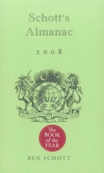 Image of Schotts Almanac 2008 by Ben Schott Hardback